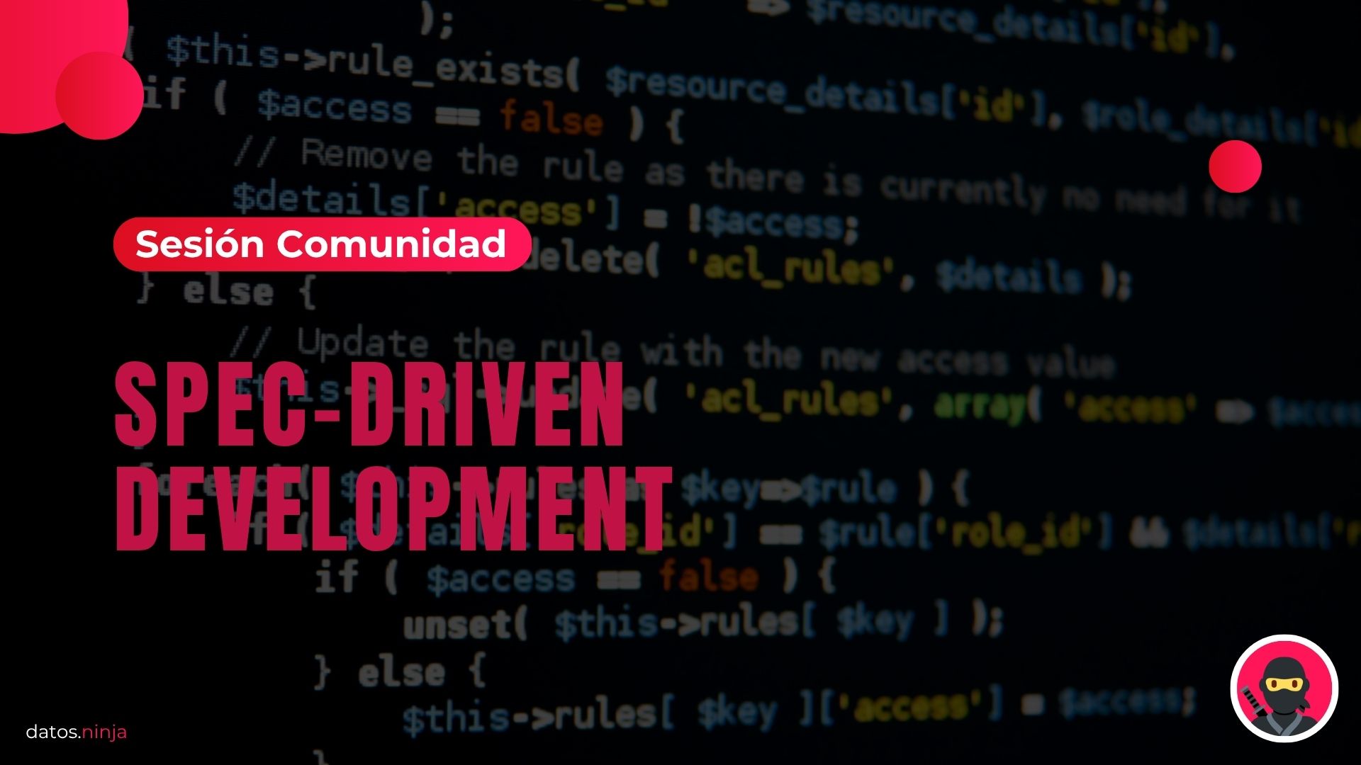 Qu&eacute; es Spec-Driven Development